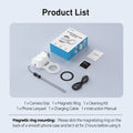 TELESIN Magnetic Phone Camera Shutter Grip and Fill Light Set Shooting Aid Remote Control Handle for Iphone HUAWEI SAMSUNG Phone