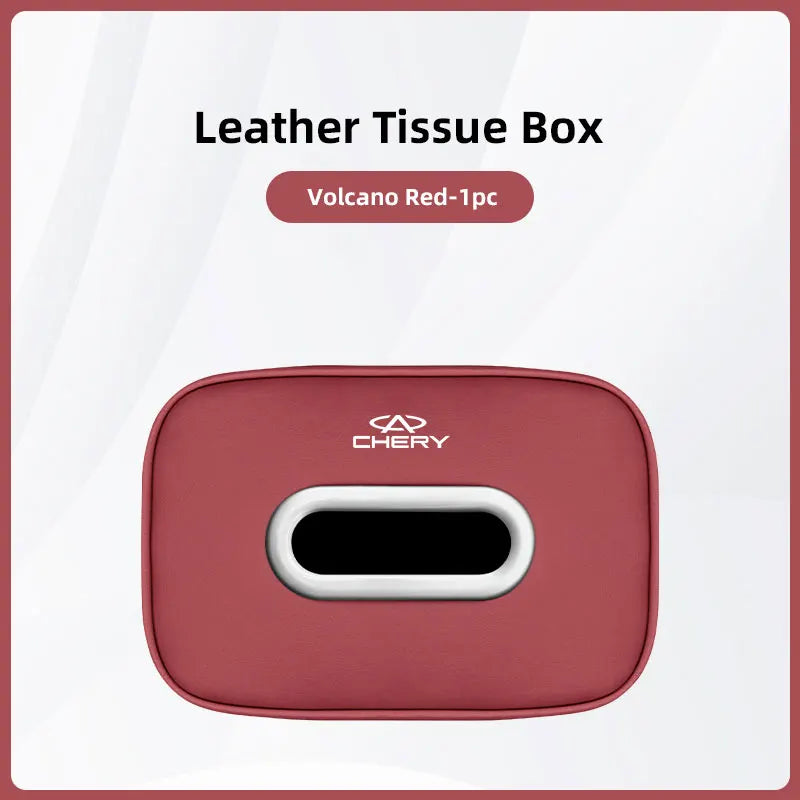 Car Tissue Storage Box Organizer Auto Accesories For Chery Tiggo 8 9 7 5 5X 3X Arrizo 8 5 Fulwin T9 A8 T8 T10 T6 A9 E05 QQ E5 E3
