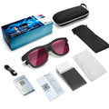 GV90 AI Translation Smart Glasses for Men Women Slide Color-Changing Lenses Answer/Reject Call Fashion Sunglasses