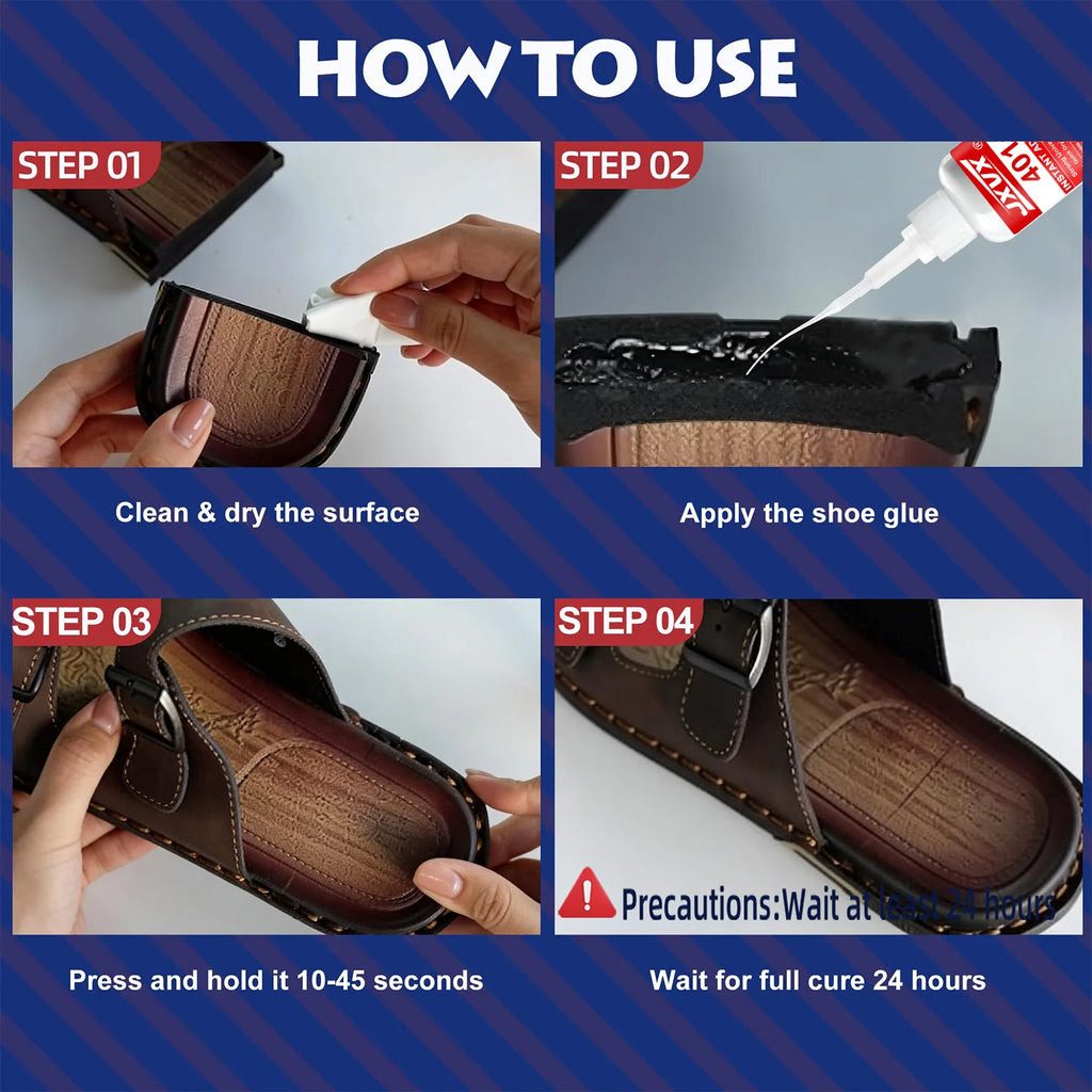 20ml Shoe Repair SuperGlue Clear Sole Waterproof Quick Drying Filling Repair Adhesive Wear-resistant Sealant Crack Repair Agent.