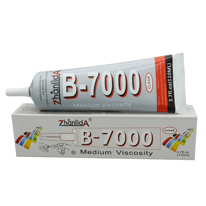Glue Mobile Screen B7000 15ml 25ml 50ml 110ml Repair Adhesive Universal Glass Plastic DIY Glue B7000 With Precision Applicator