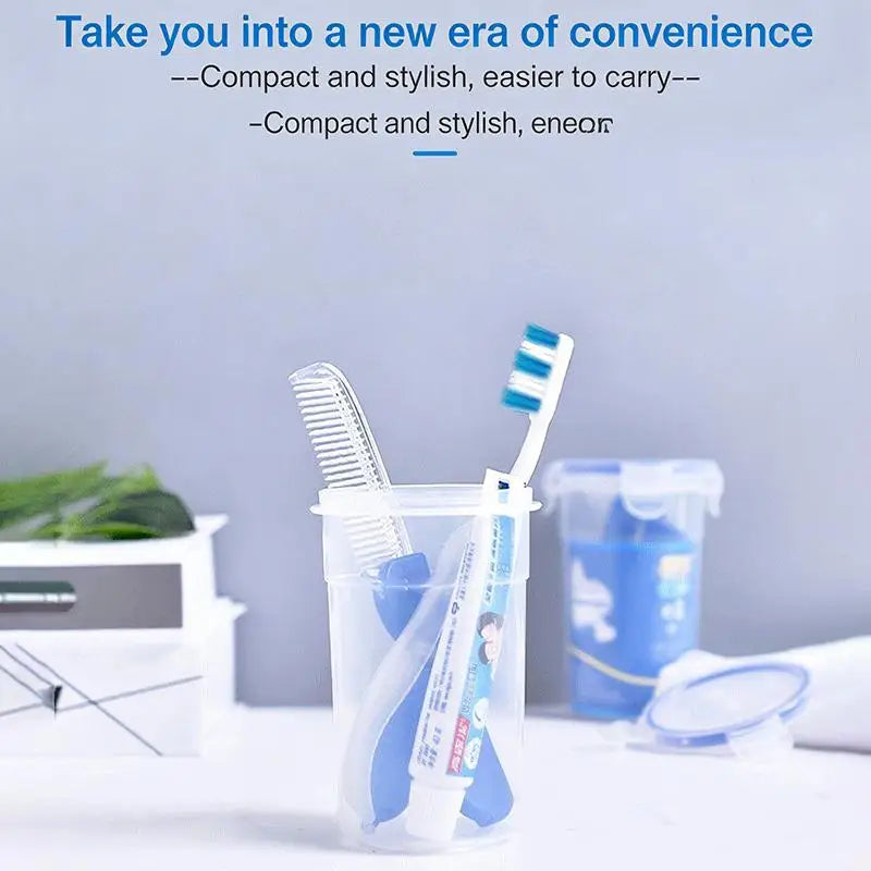 For Trip Daily Use Women Men Travel Folding Toothbrush Portable Toothbrush Built In Cover Multi Color Size Collapsable Brush