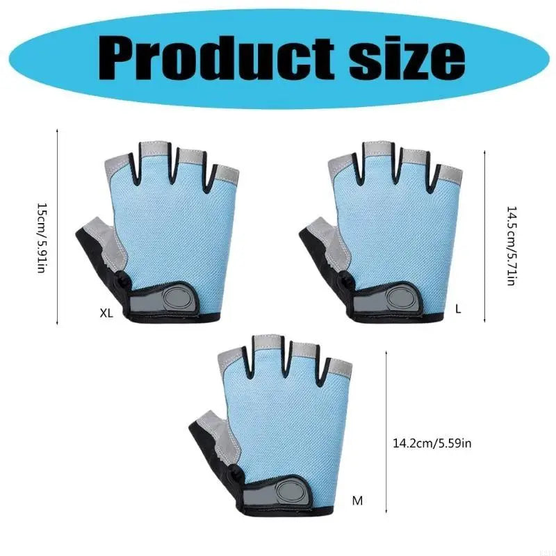 Outdoor Half Finger Gloves Sun Protections Outdoor Gloves Cycling Gloves