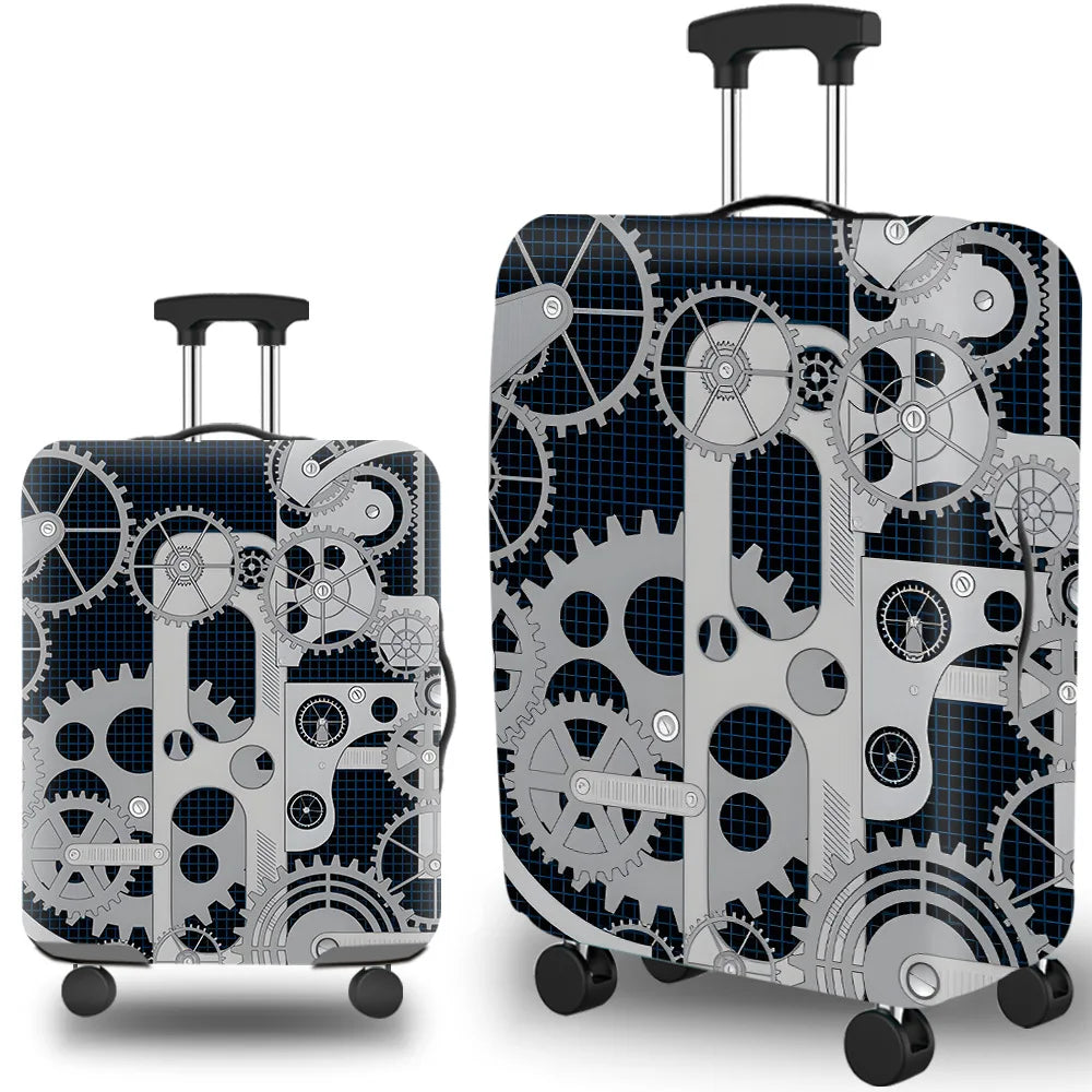 Popular Luggage Protective Cover Elastic Cloth Thickened Dust-proof Trolley Suitcase Cover Travel Accessories For 18-30Inch Case