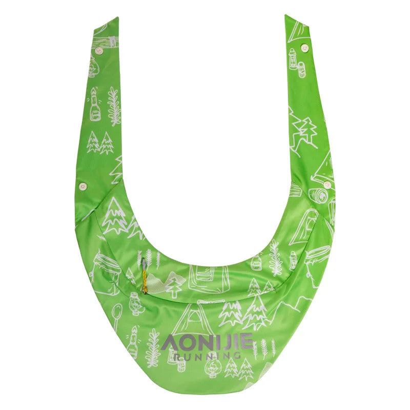 AONIJIE E4427 Upgraded Version Sports Ice Towel Neck Protection Sunscreen Triangle Scarf Sweat Absorption Breathable for Running