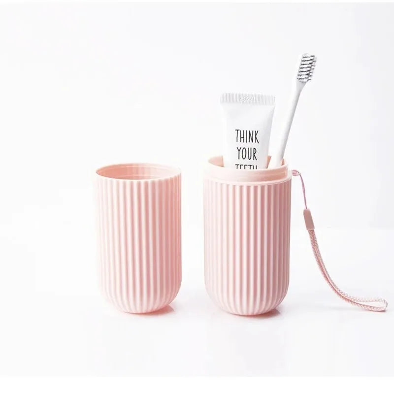 Portable Toothpaste Toothbrush Protect Holder Case Travel Camping Storage Box Protect Toothbrush Toothpaste From Dirt and Damage
