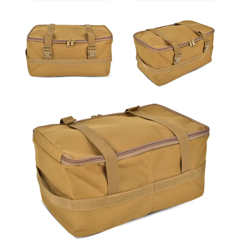 Tactical Shoes Storage Bag Camping Cyling Organizer Outdoor Hiking Picnic Bags Stove Carry Pack Portable Sorting Mounting Pouch