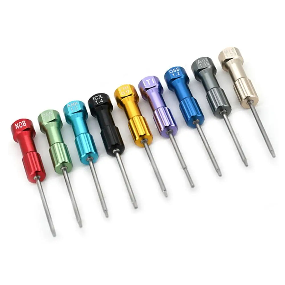 1PC Durable 6.2cm Technician Screwdriver Stainless Steel DIY Tool Kit Multiple Color Micro Screwdriver