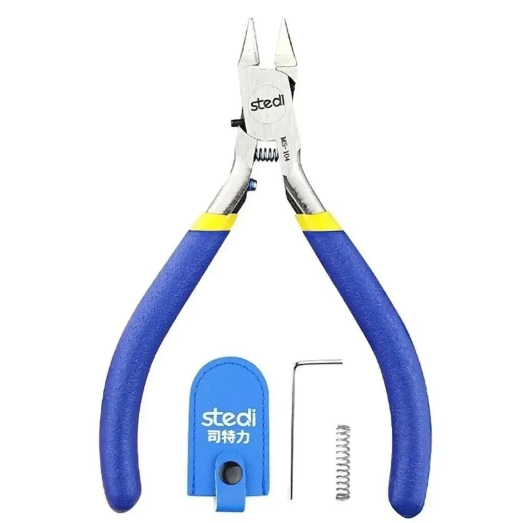 KUAIQU MS-104 Single Edged Model Pliers High Carbon Steel Precision Thin Blade Plier For Toy Assembly Craft DIY Accessories