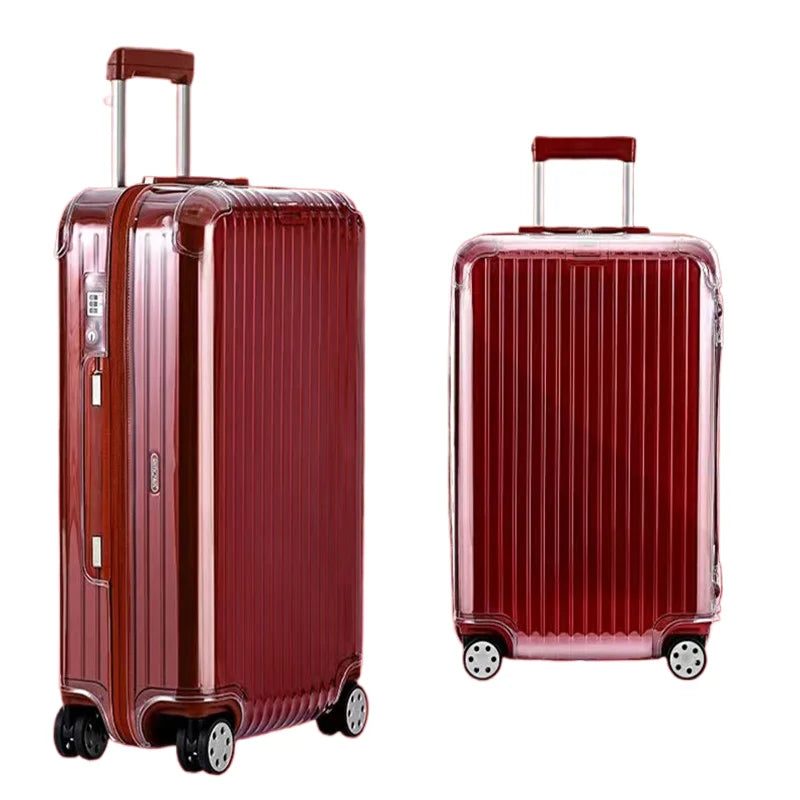 Luggage Cover For Rimowa Essential Trunk Plus Rimow Original Classic Hybrid Distinct Essential Lite Clear PVC Customized