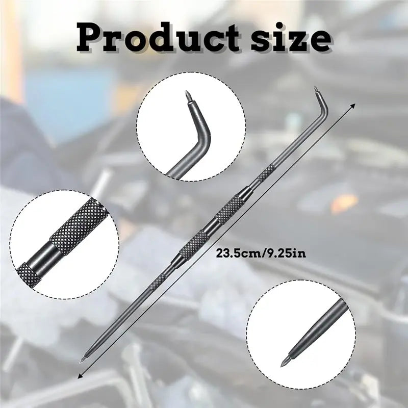 Premium-Double-Pointed Scriber, Metal Scribe Tool Carbide Tips For Glass Metal Sheet Ceramics For Welding Marking Pen Steel