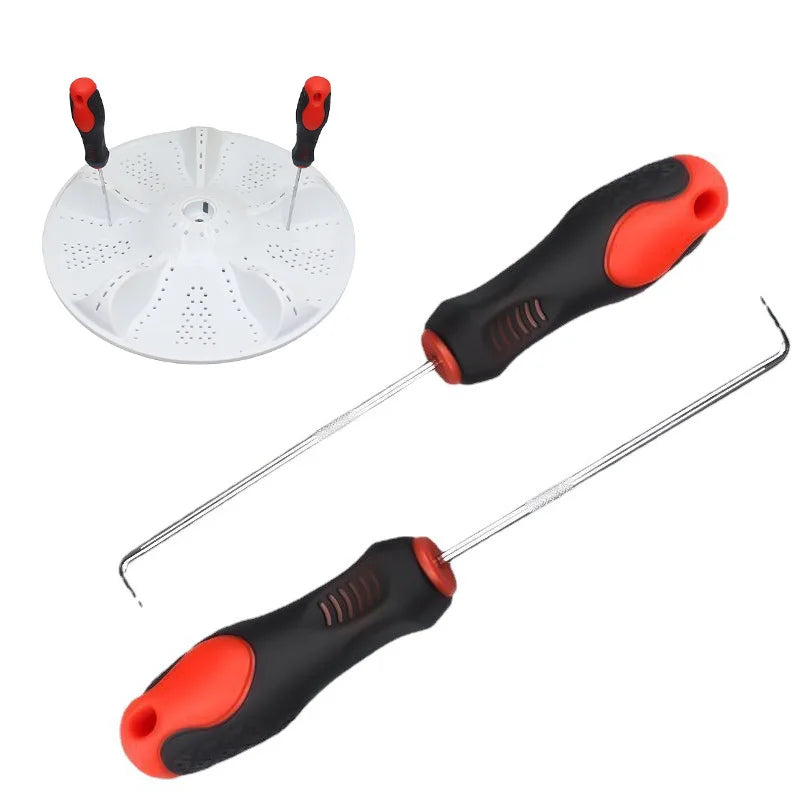 Household Tool Kit, Washing Machine Inner/Outer Cylinder Spring Expansion Tool Set, Snap Ring Pliers Spring Disassembly Tool