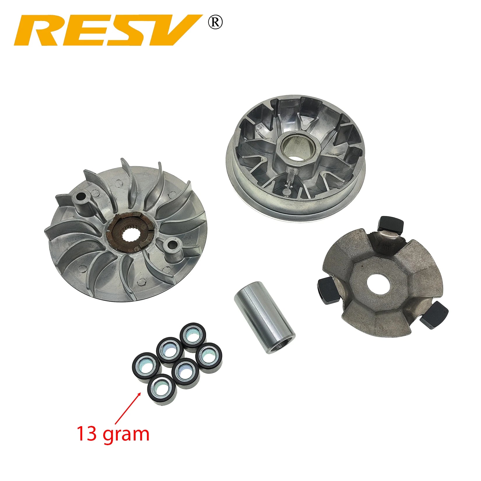 RESV for SYM CityCom Fiddle GTS HD JET Joyride Symphony Orbit 125 125cc 22110-H5B-000 22102-M92-000 Variator Drive Face Pulley