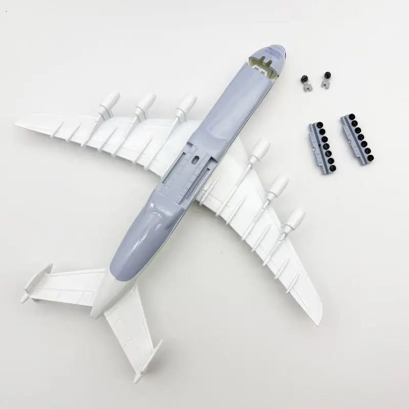 New 1/400 Scale 20cm An-225 "Mriya" Transport Plane Model Hatches Can Be Opened With Wheels Base Alloy Antonov An225 Aircraft