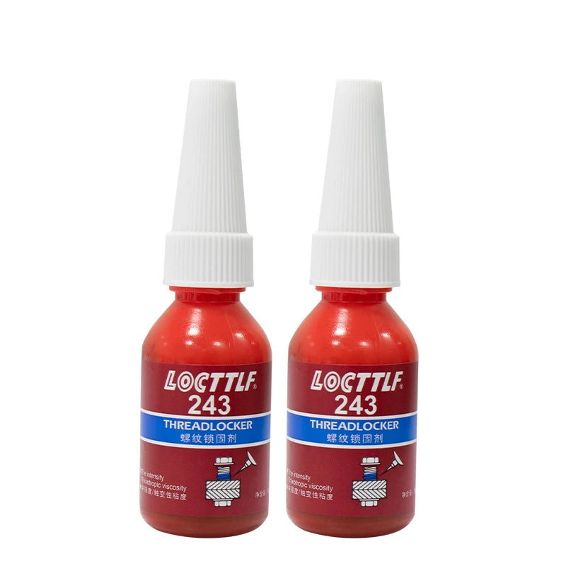243 Blue Anaerobic Adhesive Medium Strength Threadlockers For All Metal Threaded Components Removable Waterproof 50ML