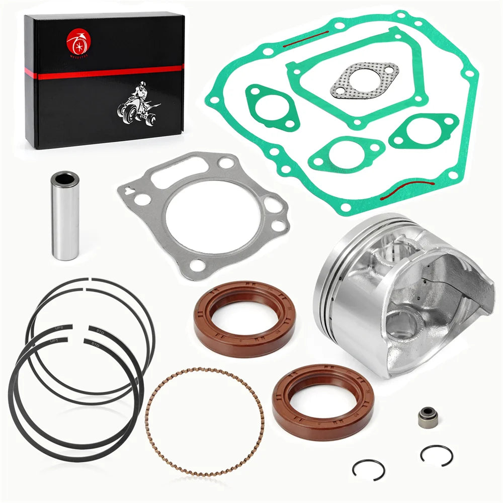 357cc ENGINE REBUILD KIT STD Piston RINGS GASKETS SEALS For YAMAHA 4 Cycle GOLF CART MOTOR G21 22 23 27 28 YDRA 2000-2013