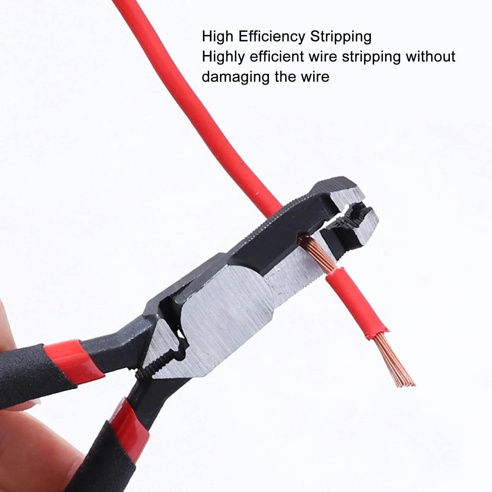 Screw Extractor Linesman Pliers Screw Extractor Pliers Multifunctional Carbon Steel Wire Stripper Side Cutting Pliers