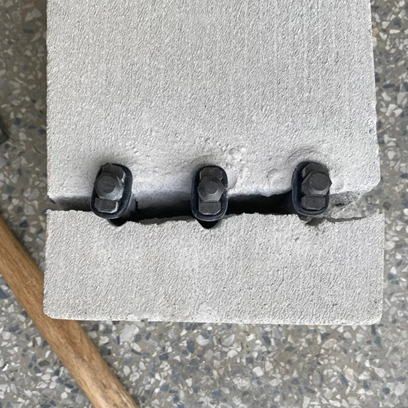 10pcs 14/16/18mm Stone Splitter Wedge & Feather Shims Concrete Rock Stone Splitter Marble Granite Splitter Hand Tool Accessories