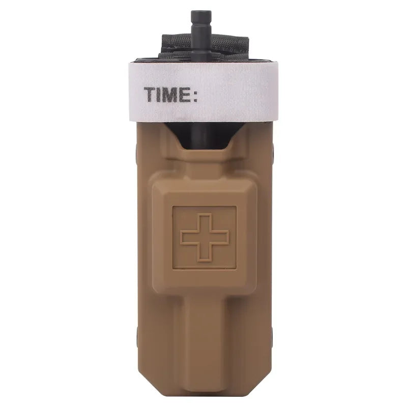 EDC Molle Tourniquet Holder Box Storage Tourniquet Multi-functional Quick-pull Box Outdoor Emergency Survival for Hunting CS