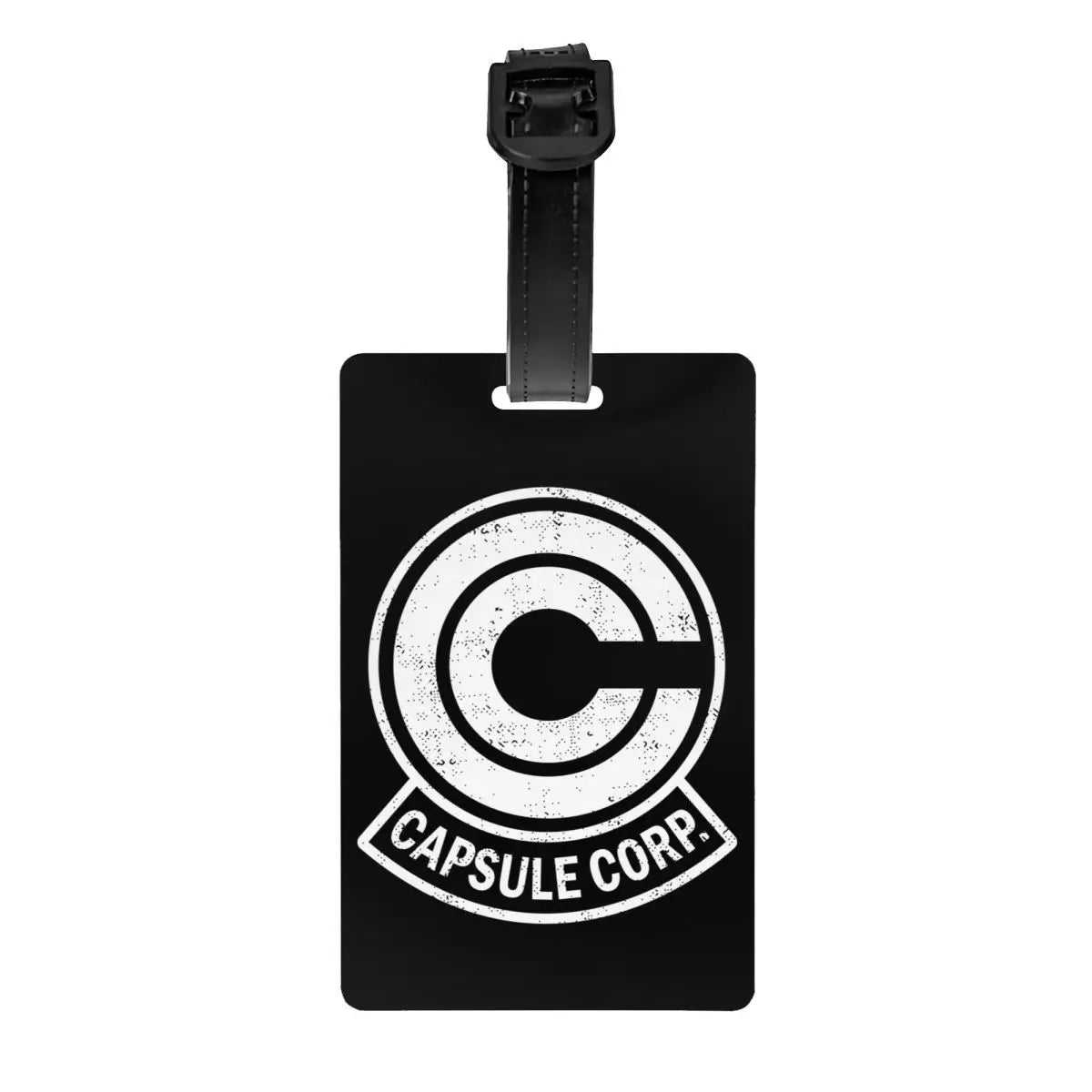 Custom Capsule Corp. Luggage Tag With Name Card Privacy Cover ID Label for Travel Bag Suitcase