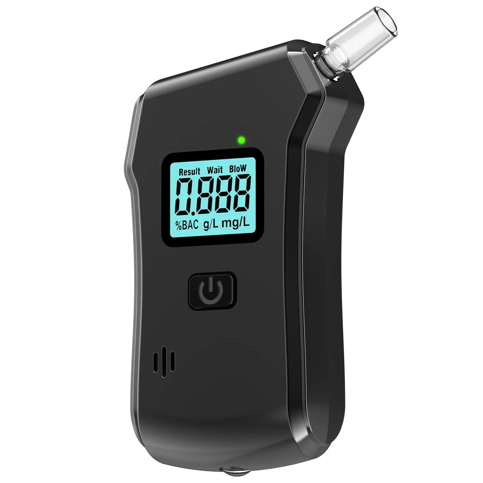 LCD Digital Display Alcohol Tester Professional Alcohol Detector Breathalyzer Police Alcotester Breathalyzers Drunk Driving Test