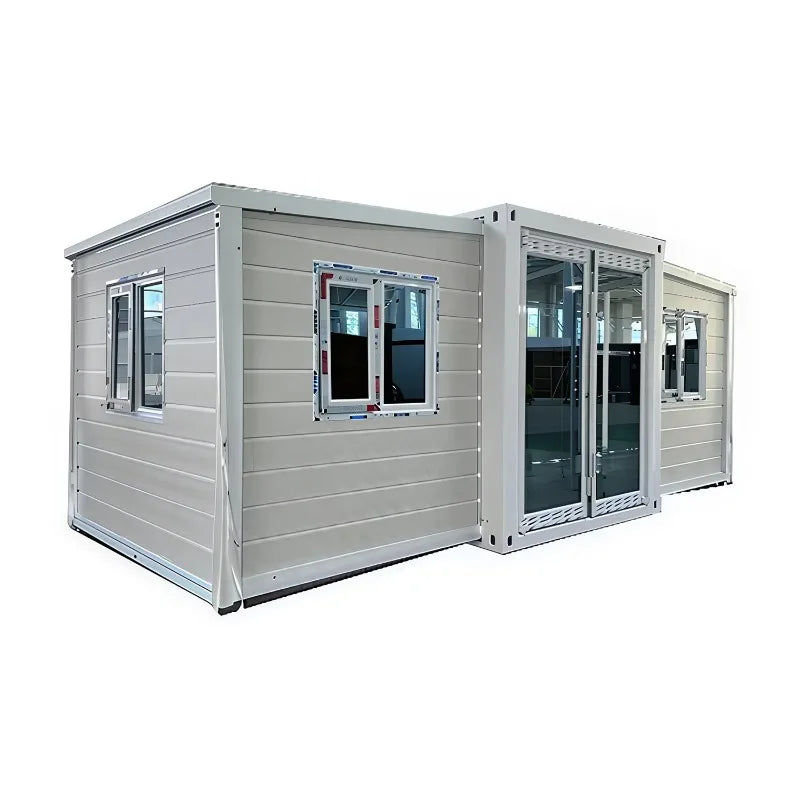 Customized Container House Luxury 20/40ft Folding Modular Homes Tiny House with 3 Bedroom Expandable Refabricated House