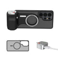 COMITOK MOCA ARCO Magnetic Camera Grip for Galaxy S26 Ultra Detachable Remote Handle with Matching Case for Vlog Video Selfie