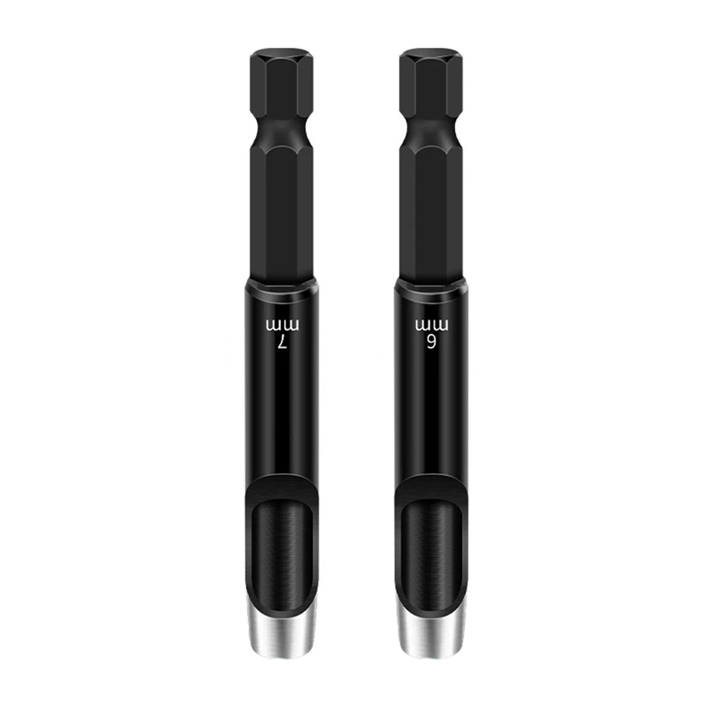 Hexagonal Shank Electric Punch Set for Leather For PVC Rubber and Heavy Duty Cardboard Applications 2mm to 25mm Diameter