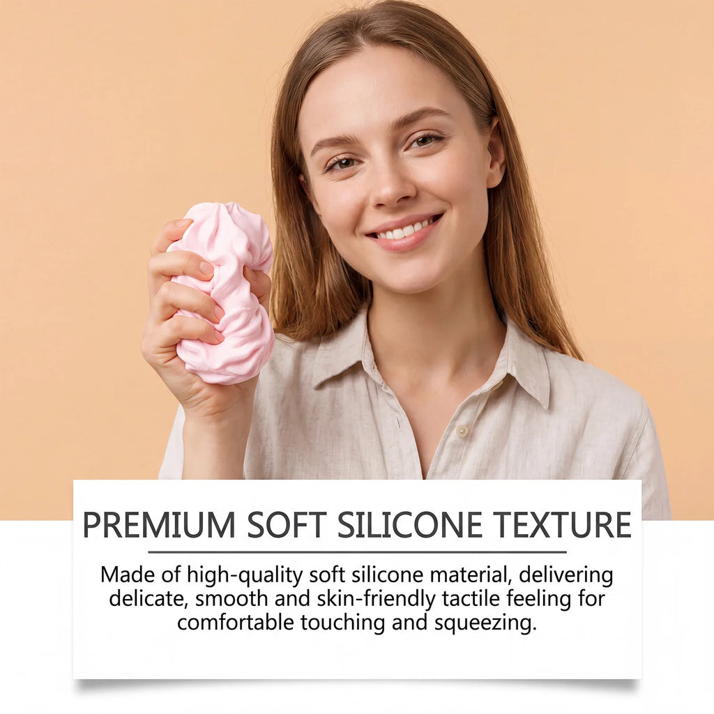 1PC Simulation Cream Squishy Toy Premium Soft Silicone Material Realistic Cream Texture Squeeze Fidget Ornament