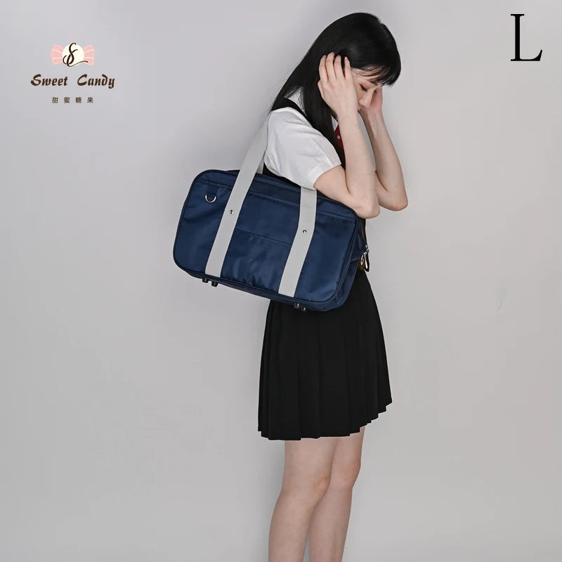 Briefcase High Students Bag Schoolbags Travel Bag Ladies Shoulder Bag Large-Tote Handbag Messenger Bag 14-16inch Laptop Bag