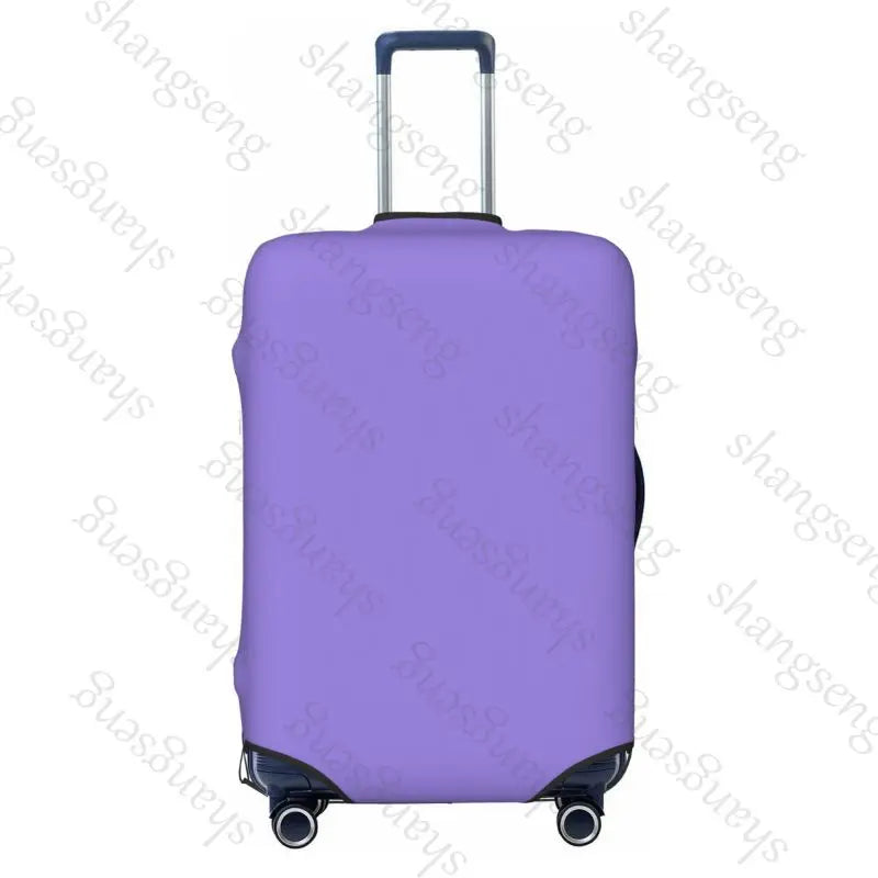 Solid color printing DIY Travel Luggage Cover Elastic Suitcase Trolley Protector dust cover Suitcase Case For 18-32" Luggage