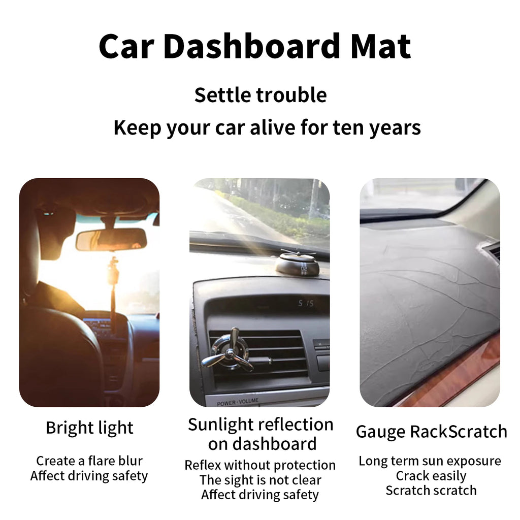 Fit for BYD Sealion 7 2024 2025 2026 EV Car Dashmat Dashboard Cover Pad DashMat Sunshade Protective Carpet Accessories