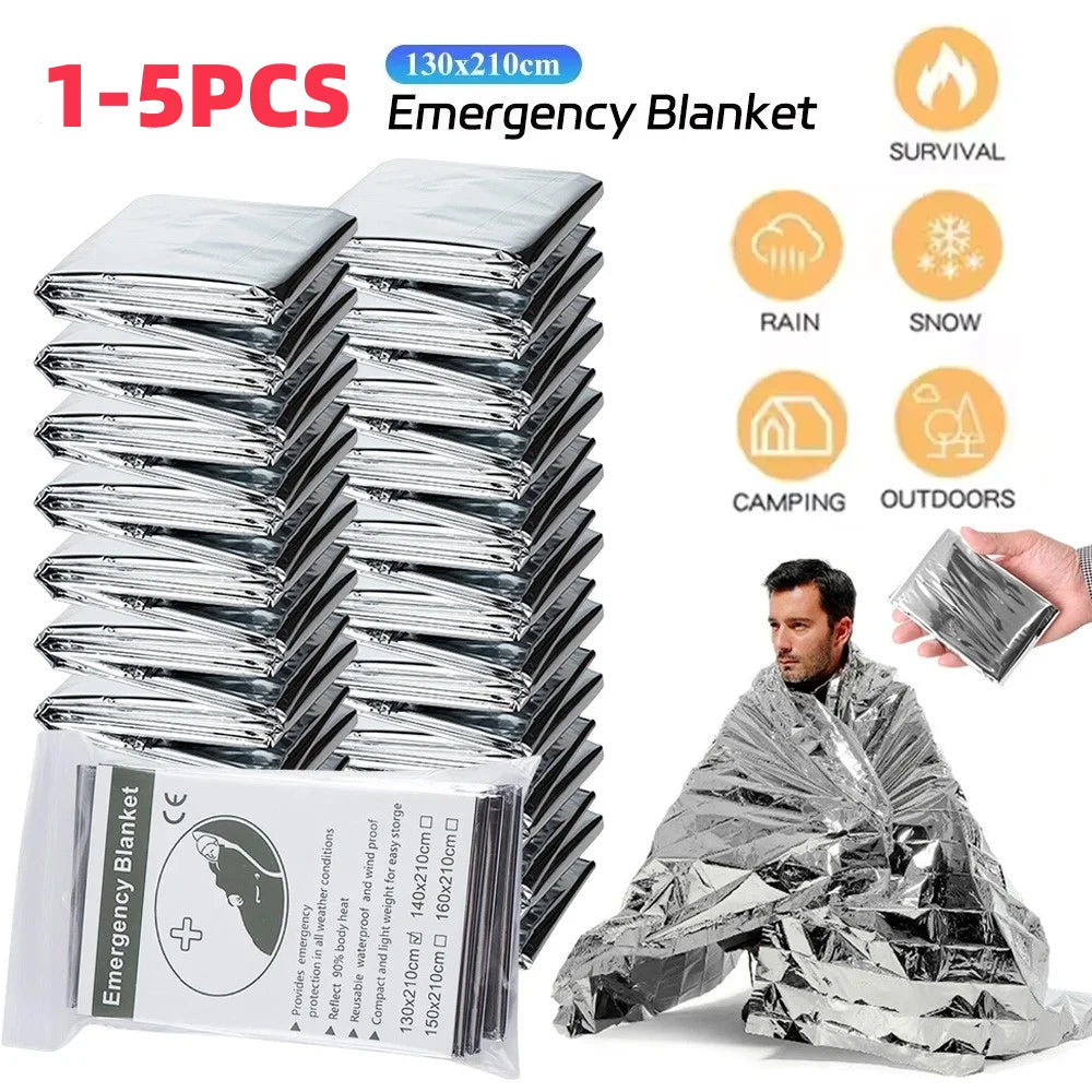 High Reflective Mylar Films Sheets For First Aid Blanket Growth Room Camera Reflector Simple Tent Outdoor Emergency 130X210CM