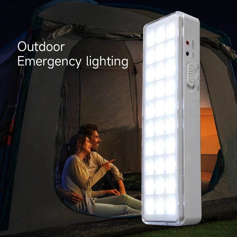 30LED Emergency Evacuation Light Fire Fighting Lamp Wall-mounted Smart Home LED Bulb Dimmable Power Failure Emergency Lighting