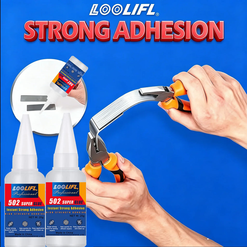 1-10 PCs Super glue 502 High Strength Quick-drying Cyanoacrylate Adhesive for rubber wood Metal High Strength Liquid glue Tool