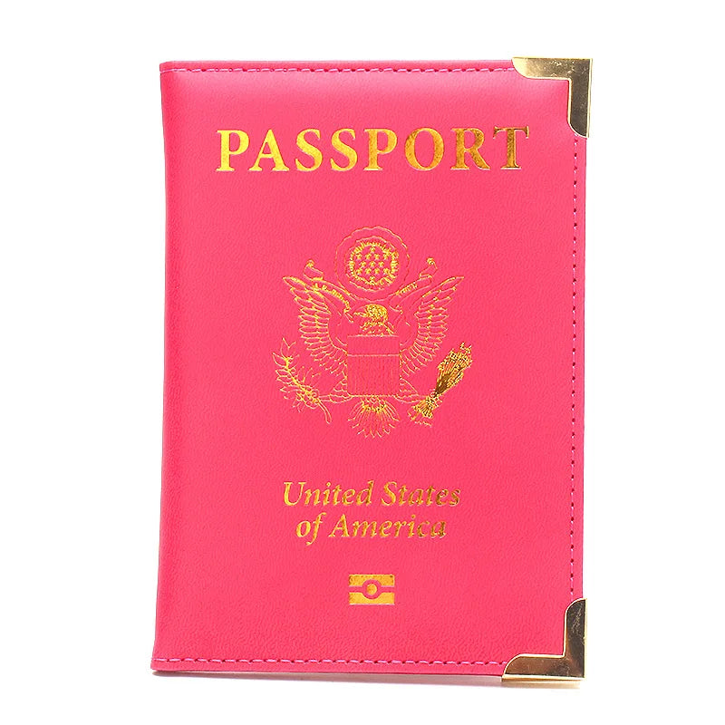 Passport Holder Cover Wallet Case Card Slot Travel Accessories Documents Organizer for Women Men