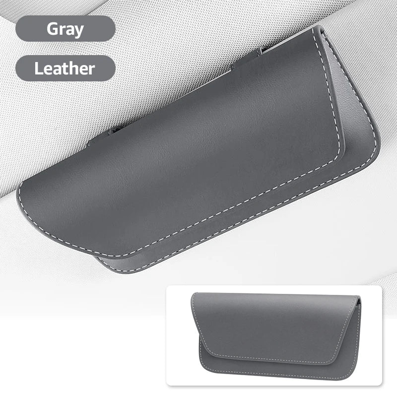 Car Glasses Case Organizer Storage Car Eyeglass Case Glasses Box For Car Sun Visor Organizer Sunglasses For BMW Glasses Case