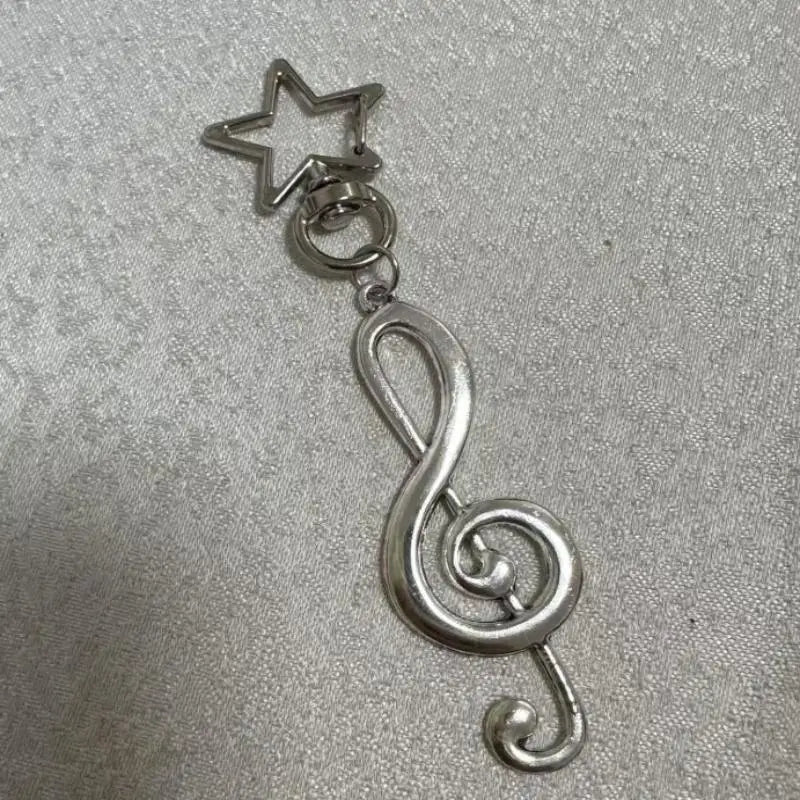 [CL]Trendy Y2K Musical Notes Backpack Pendant Creative Guitar Musical Element Keyrings Party Gift Ornaments Jewelry Gift[CL]