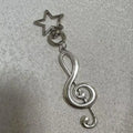 [CL]Trendy Y2K Musical Notes Backpack Pendant Creative Guitar Musical Element Keyrings Party Gift Ornaments Jewelry Gift[CL]