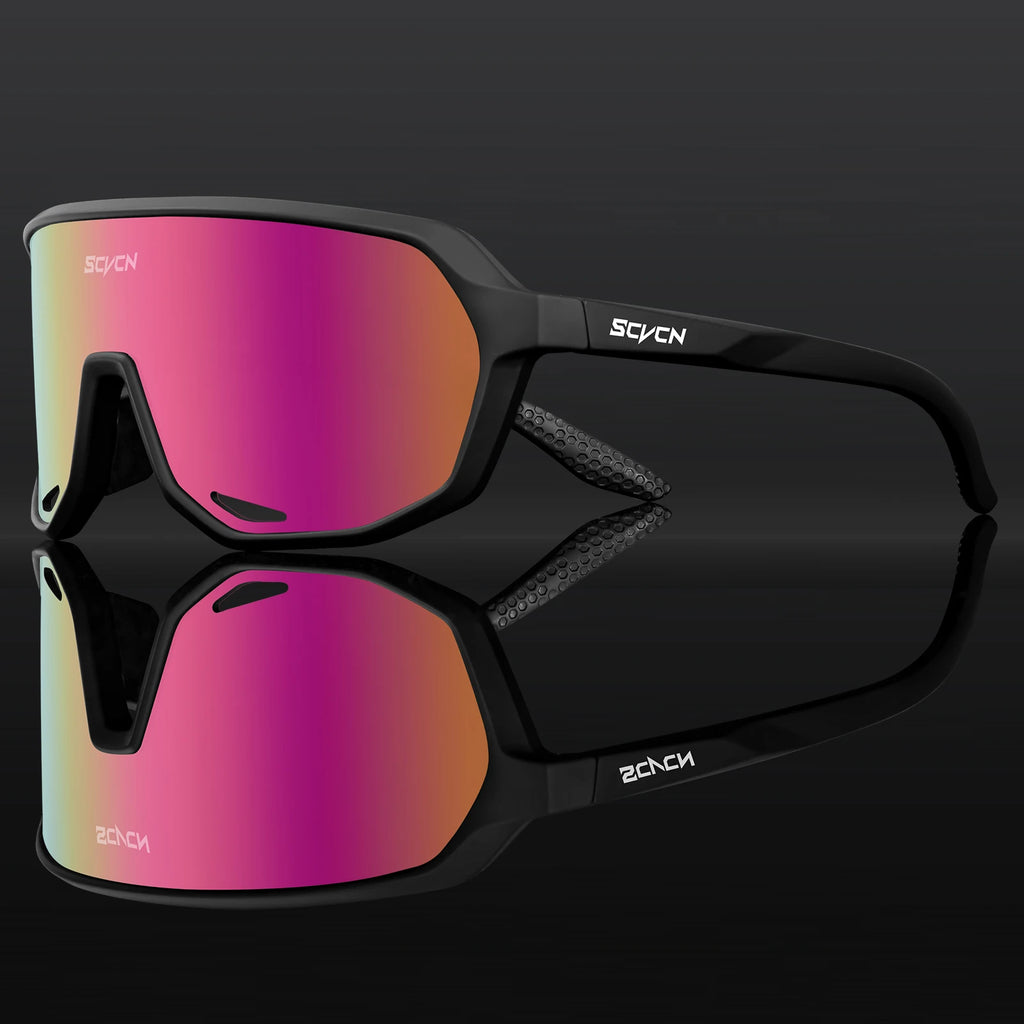 SCVCN HD Hiking Sunglasses Stylish Outdoor Sports Glasses for Cycling Running and Rock Climbing UV-Protective Driving Sunglasses