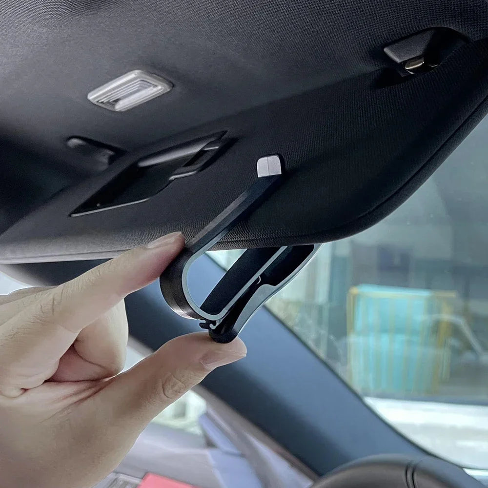 For Smart Eq Fortwo Forfour 453 451 452 450 454 Roadster Car Sun Glasses Case Card Ticket Holder Sunglasses Clip Car Accessories