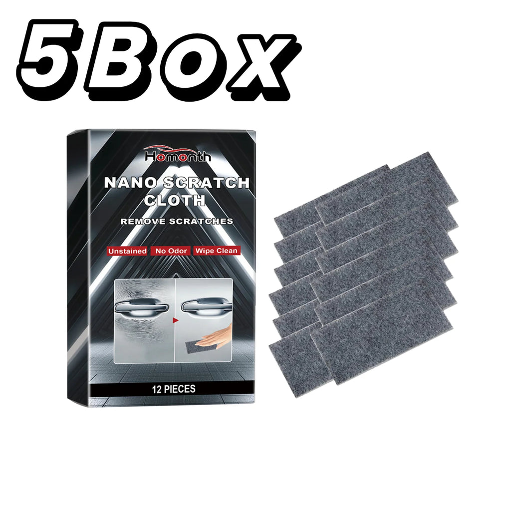 Car Scratches Nano Cloth Car Nano Sparkle Cloth Easily Repair Paint Scratches Car Polishing Cleaning Cloth Car Maintenance