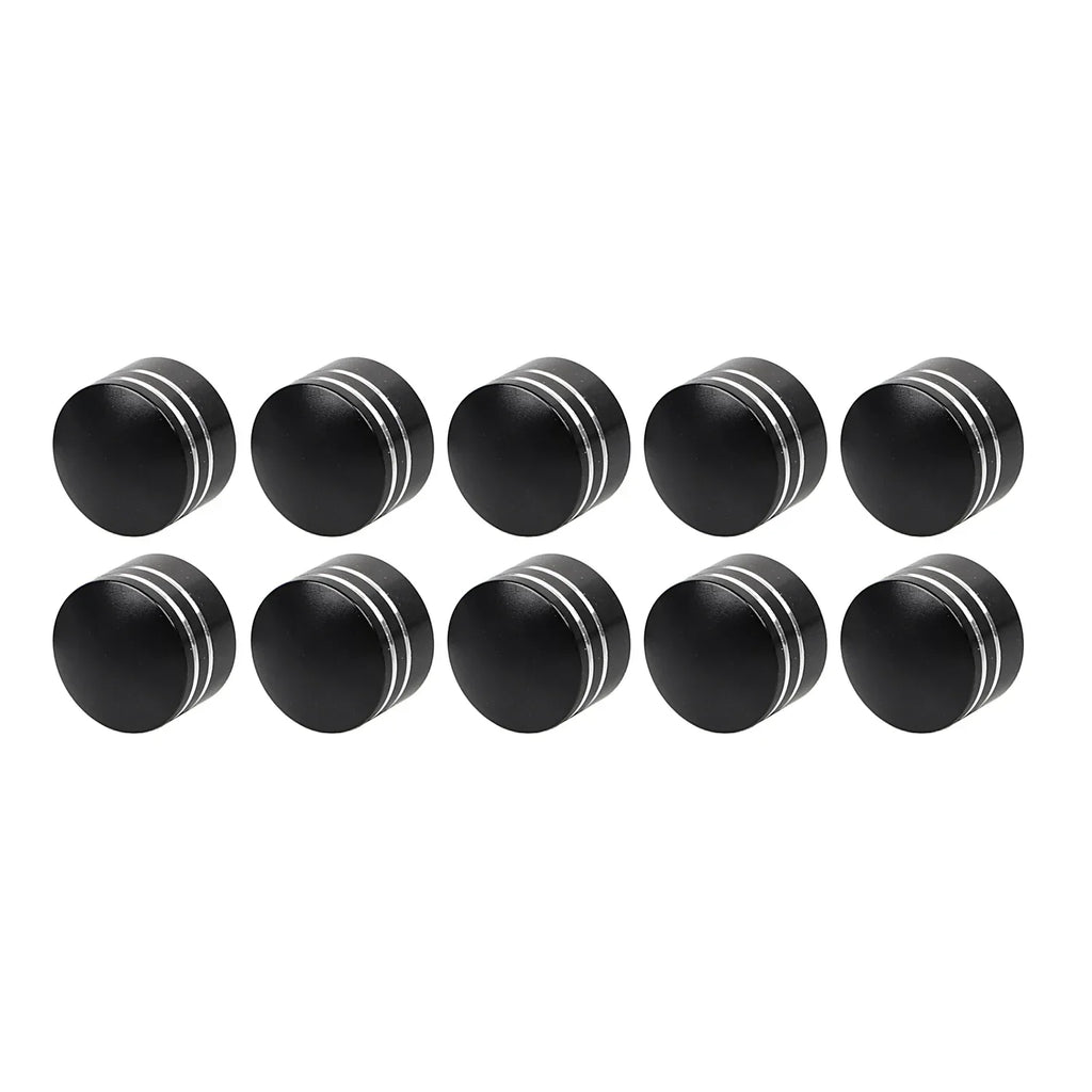 10X 7.5mm-10mm Black CNC Motorcycle Engine Bolts Cover Caps For Harley Electra Street Road Glide King Softail Sportster Honda