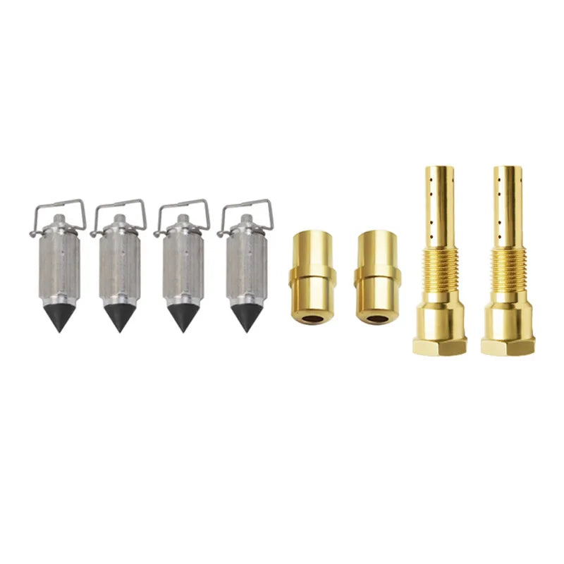 28pcs/set Carburetor Main Jets Slow Pilot Jet Valve Needles Set for Keihin PWK PWM CVK PE 24 26 28 30 PJ FCR CV Motorcycle Parts