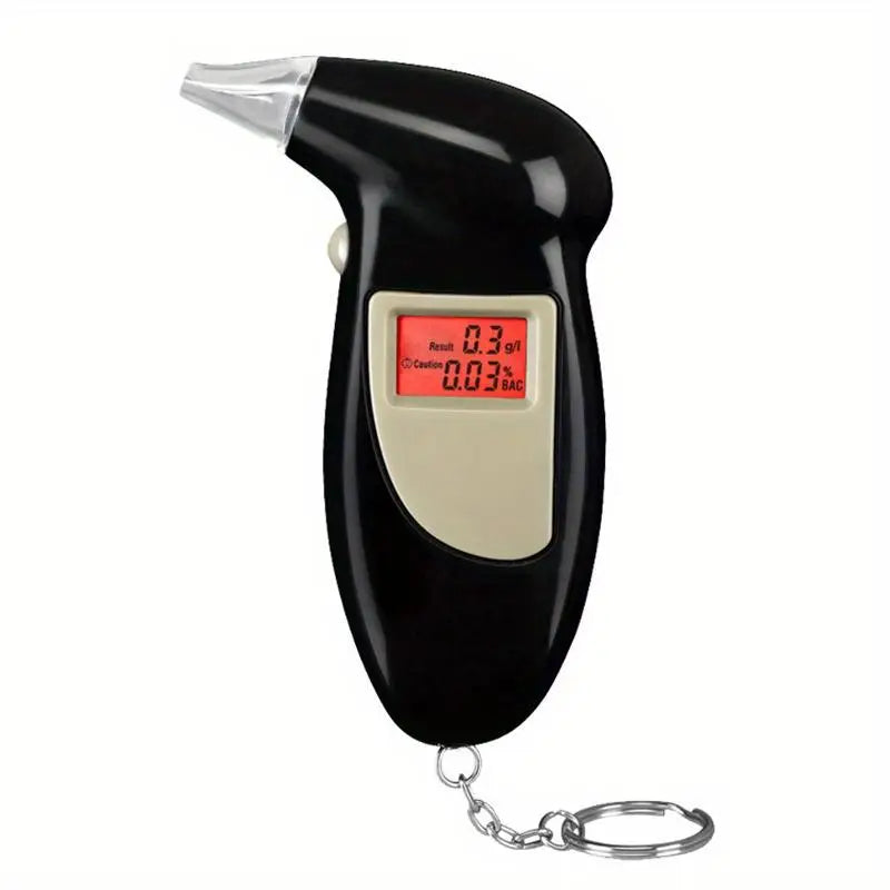 Digital Breathalyzer Blowing Out Gas Breathalyzer for Measuring Drunk Driving