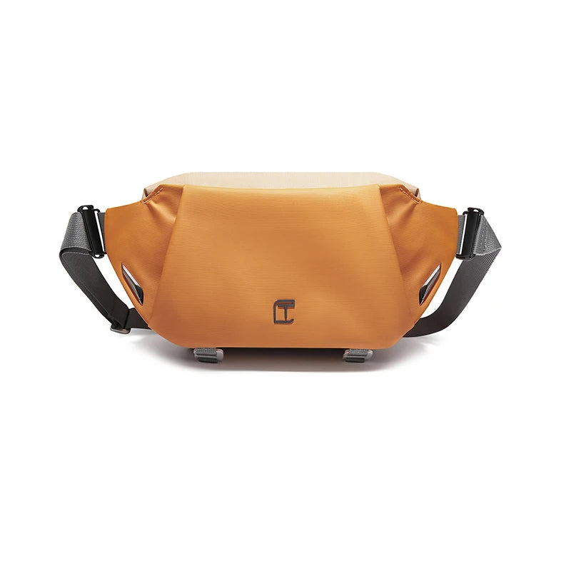 TANGCOOL Adjustable Strap Crossbody Sling Bag Multi Layer Pocket Waterproof Outdoor Daily Shoulder Messenger Bag