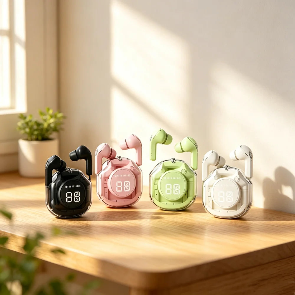 TWS Bluetooth Earbuds Wireless Earphones Bluetooth Headphones with ANC Improve Focus in Noisy Environments Bluetooth Headset