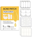 Large Pimple Patches Bulk for Face, 9 Styles Hydrocolloid Acne Patches for Covering Body, Forehead, Chin Blemishes Zit Breakouts