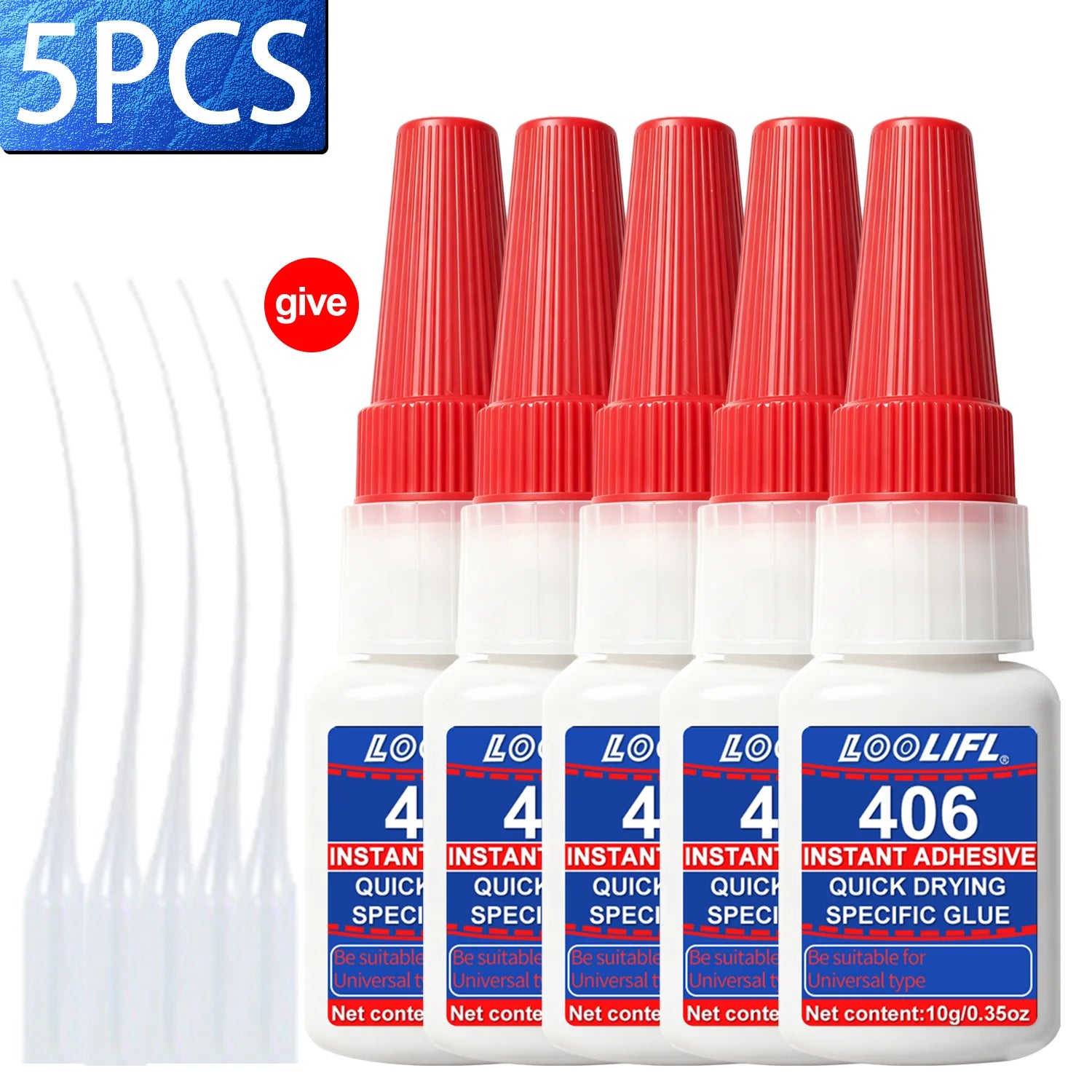 New Fast‑Curing Super Glue Clear Transparent High Bond Instant Adhesive For Metal Wood Ceramic Leather Shoe DIY Craft Repair 10G