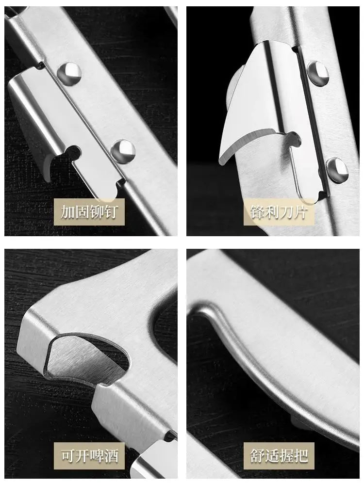 New Stainless Steel Portable Bottle Jar Opener Kitchen Gadget Portable Can Opener For Emergency Bottle Opener Party